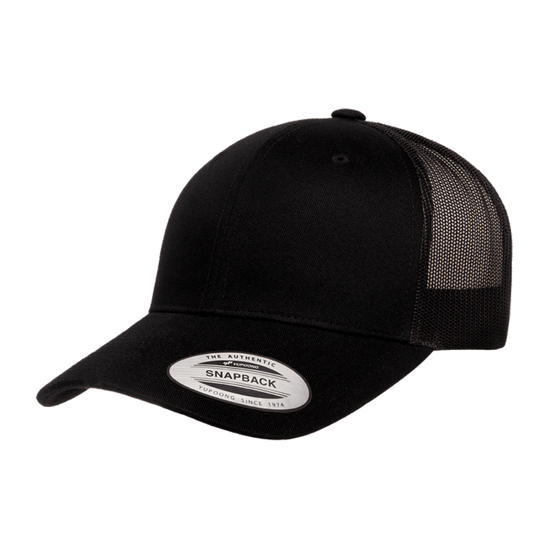 RECYCLED MESH RETRO TRUCKER CAP